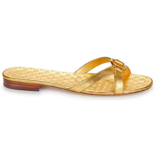 Scarpe Donna Lauren Ralph Lauren  EMMY-SANDALS-SLIDE  Oro