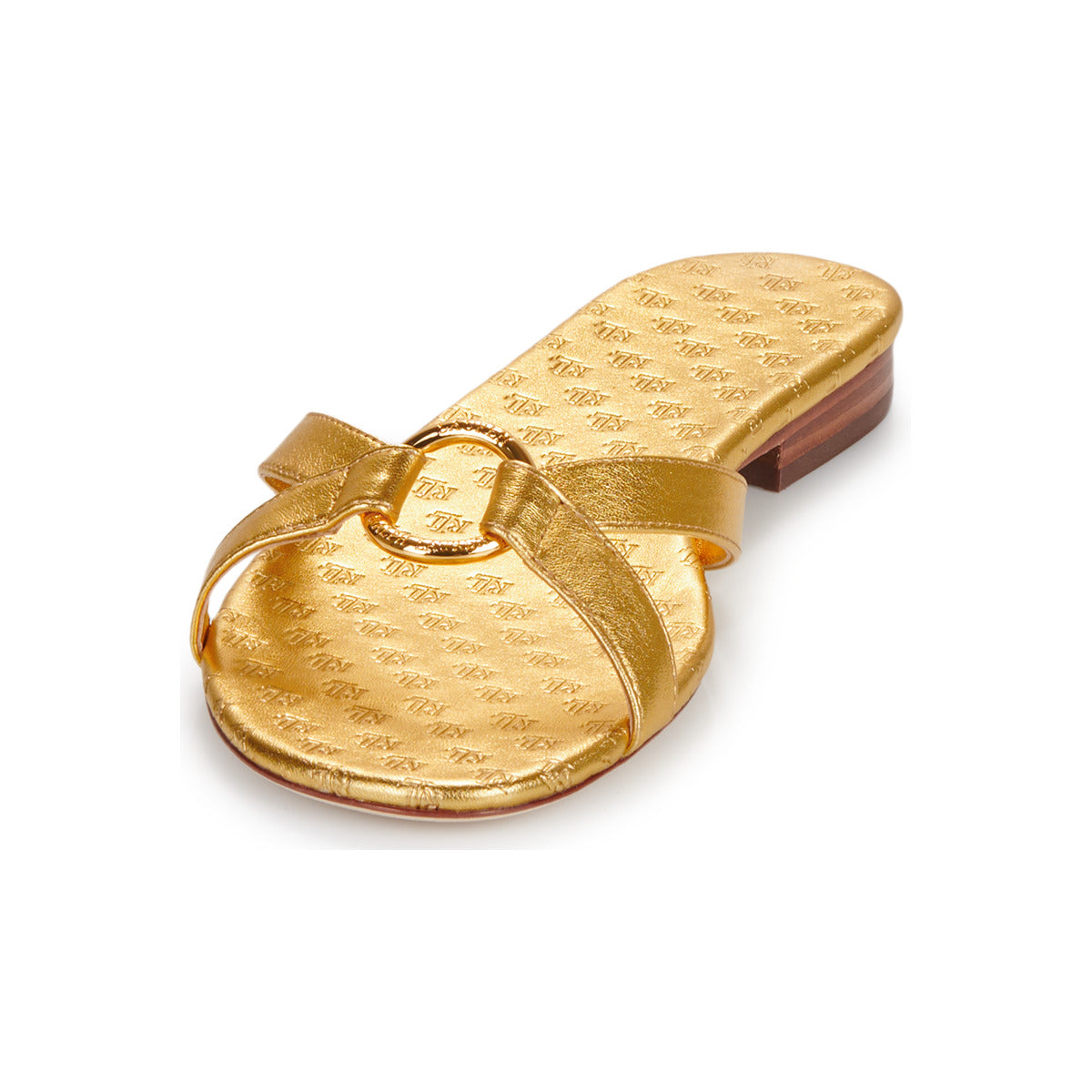 Scarpe Donna Lauren Ralph Lauren  EMMY-SANDALS-SLIDE  Oro