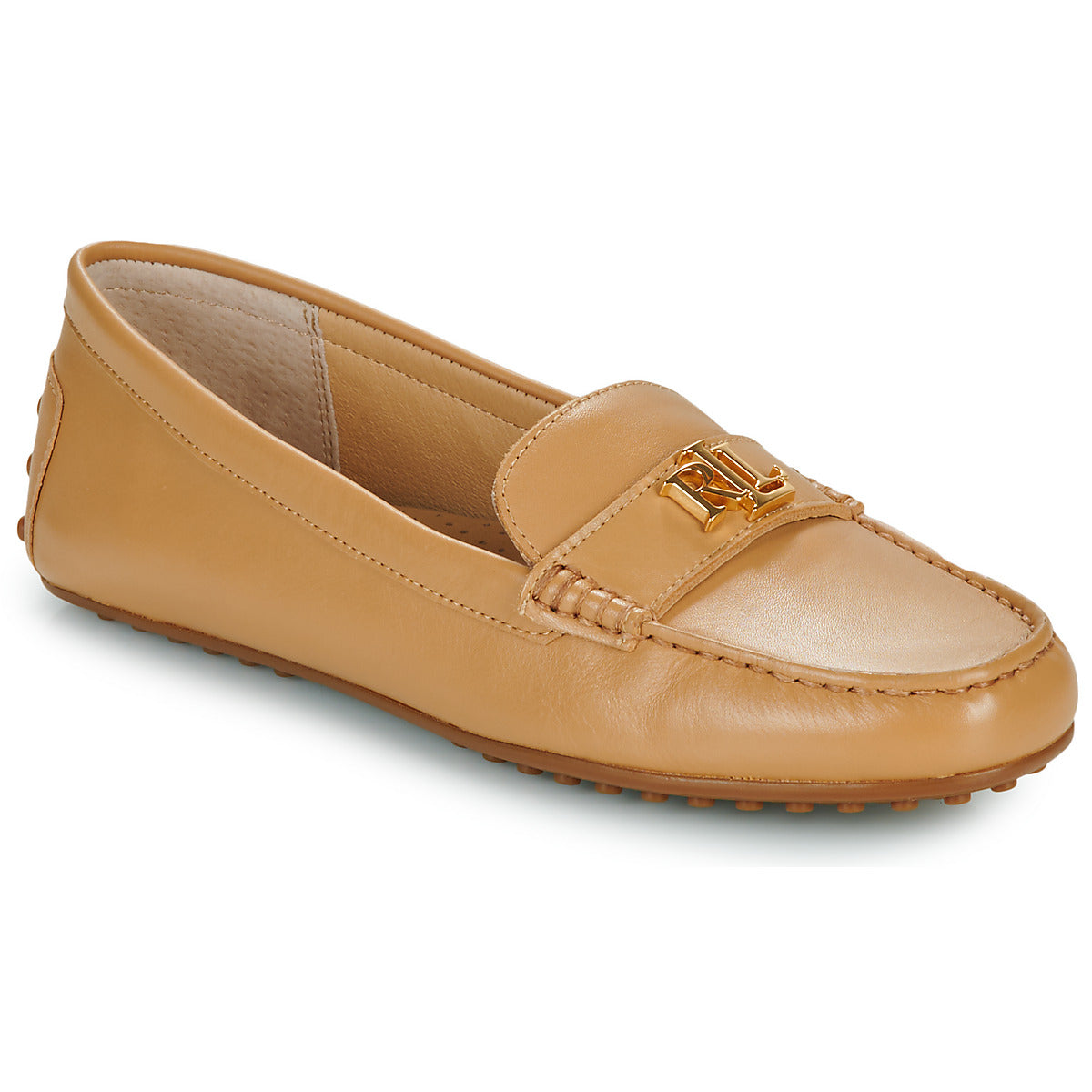 Scarpe Donna Lauren Ralph Lauren  BARNSBURY-FLATS-DRIVER  Beige