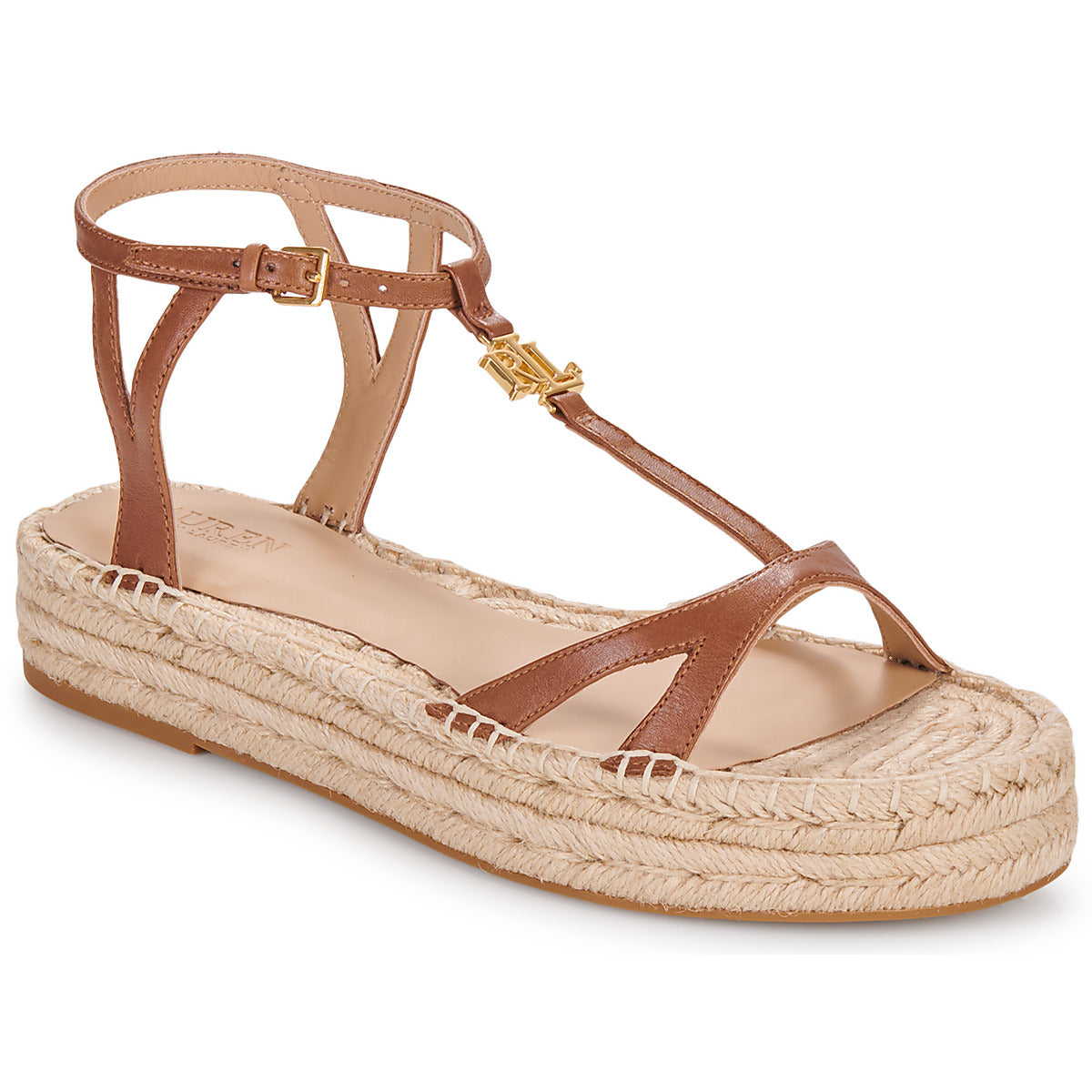 Sandali Donna Lauren Ralph Lauren  PAYTON-ESPADRILLES-FLAT  Marrone