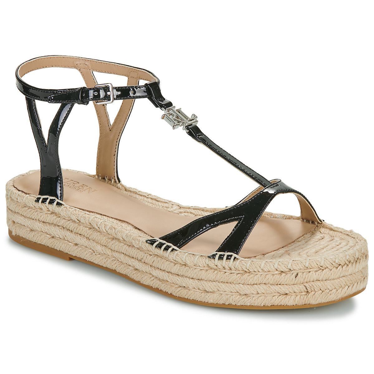 Sandali Donna Lauren Ralph Lauren  PAYTON-ESPADRILLES-FLAT  Nero