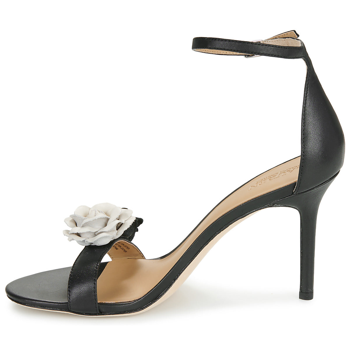 Sandali Donna Lauren Ralph Lauren  ALLIE FLOWER-SANDALS-HEEL SANDAL  Nero