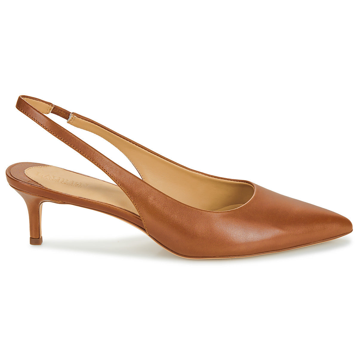 Scarpe Donna Lauren Ralph Lauren LOLAH II-PUMPS-SLINGBACK Marrone