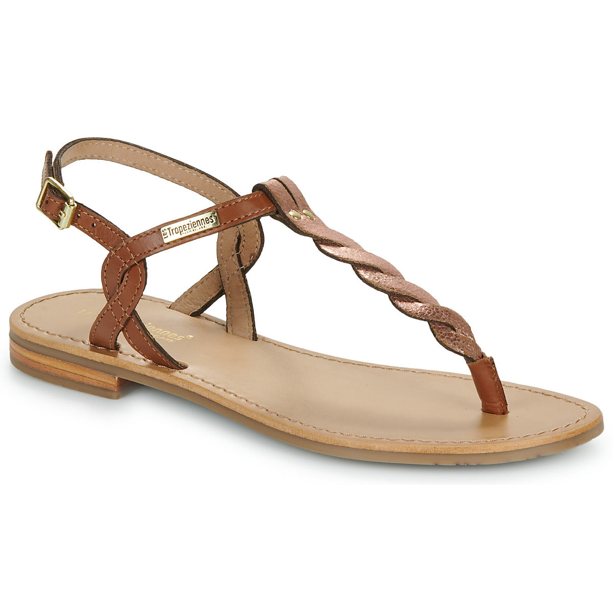 Sandali Donna Les Tropéziennes par M Belarbi HAMSONG Marrone