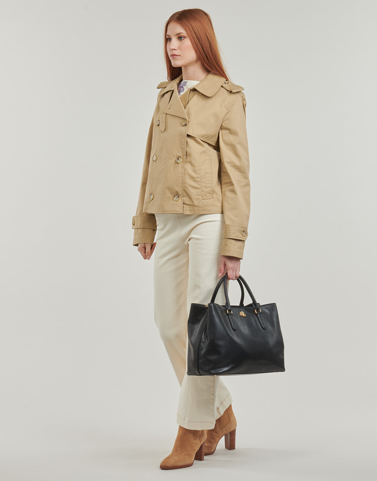 Trench Donna Lauren Ralph Lauren  SAYAITE-UNLINED-TRENCH  Beige