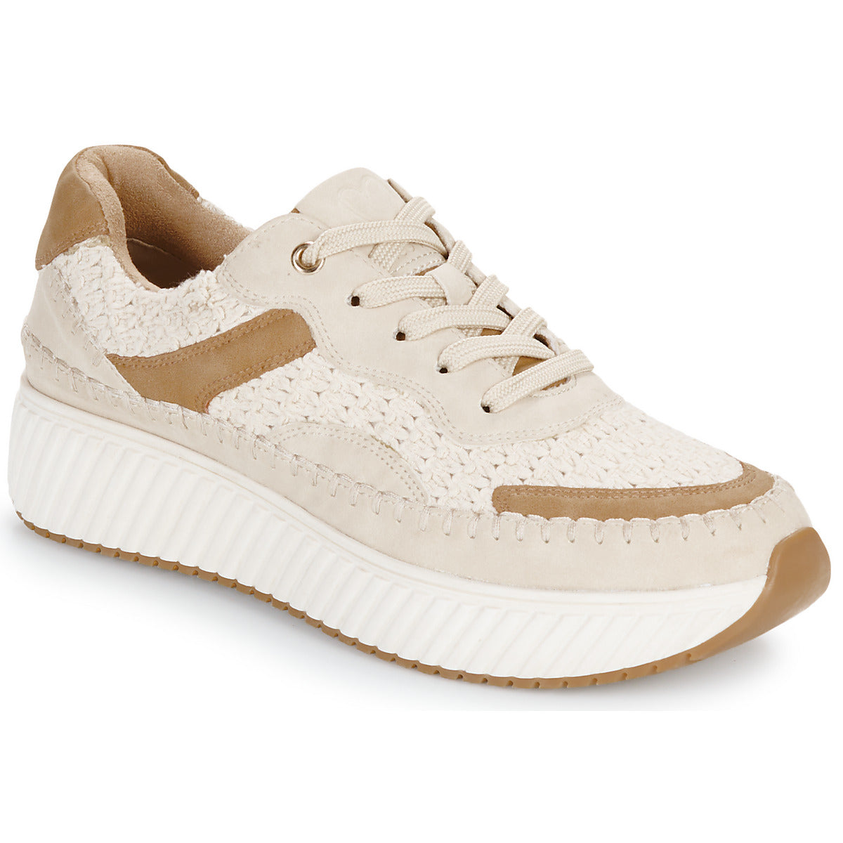 Sneakers basse Donna Marco Tozzi 2-23733-42-402 Beige