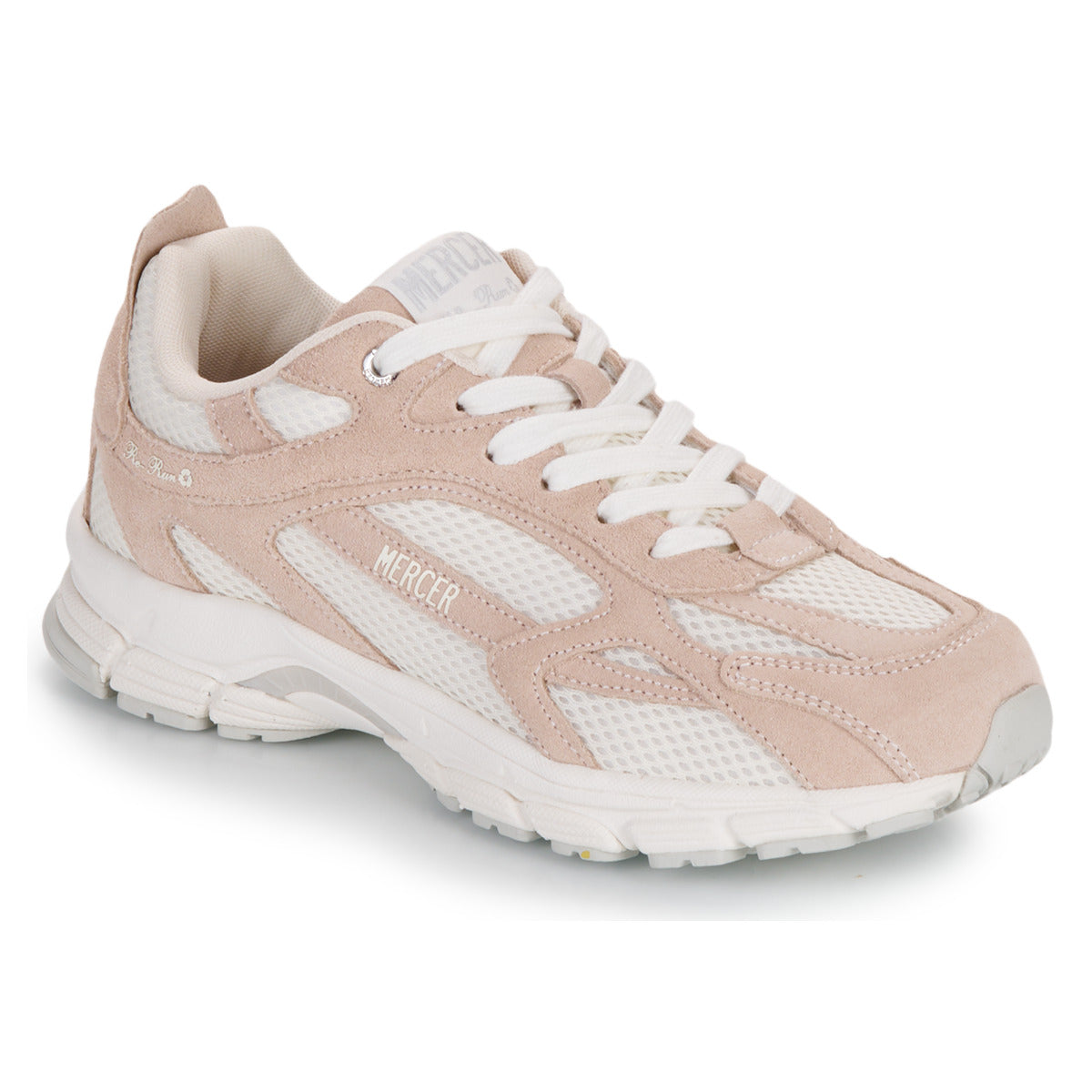 Sneakers basse Donna Mercer Amsterdam  THE RE-RUN PASTEL  Bianco