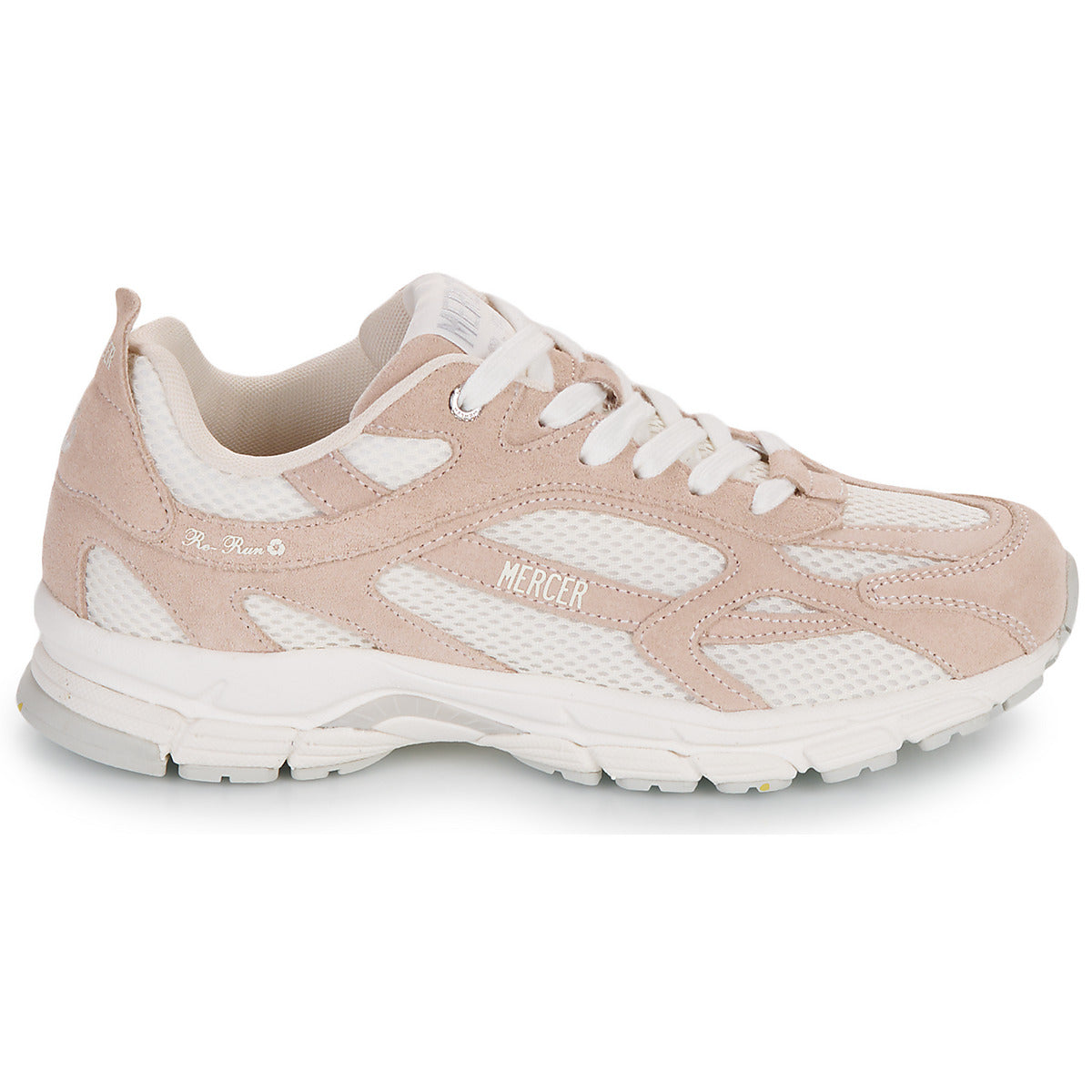 Sneakers basse Donna Mercer Amsterdam  THE RE-RUN PASTEL  Bianco