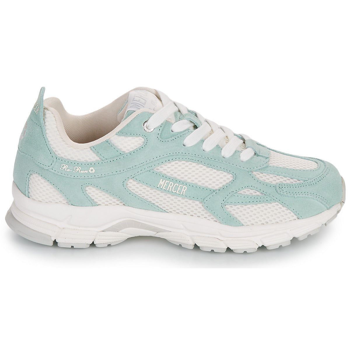 Sneakers basse Donna Mercer Amsterdam  THE RE-RUN PASTEL  Bianco