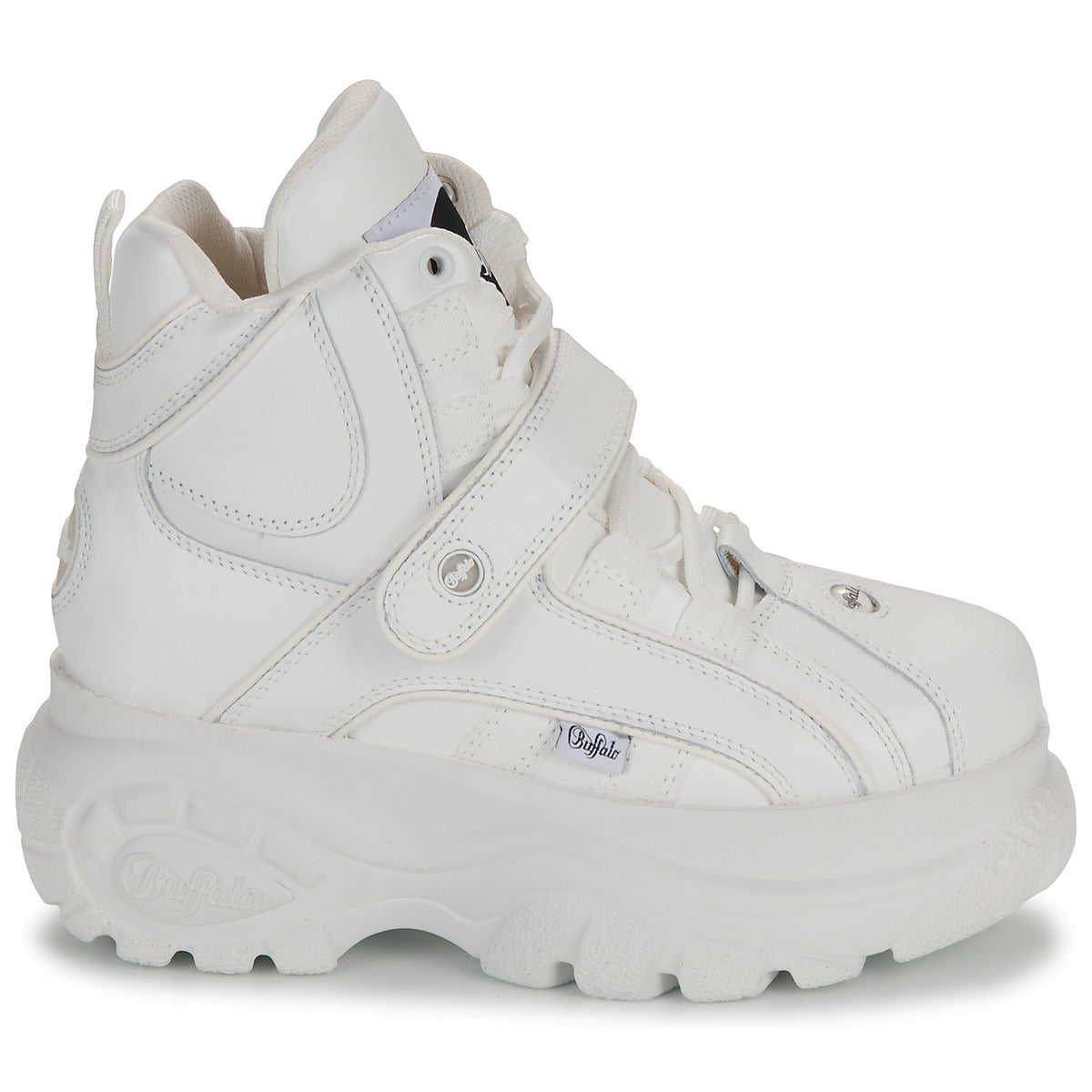 Sneakers alte Donna Buffalo  1348-14 2.0  Bianco