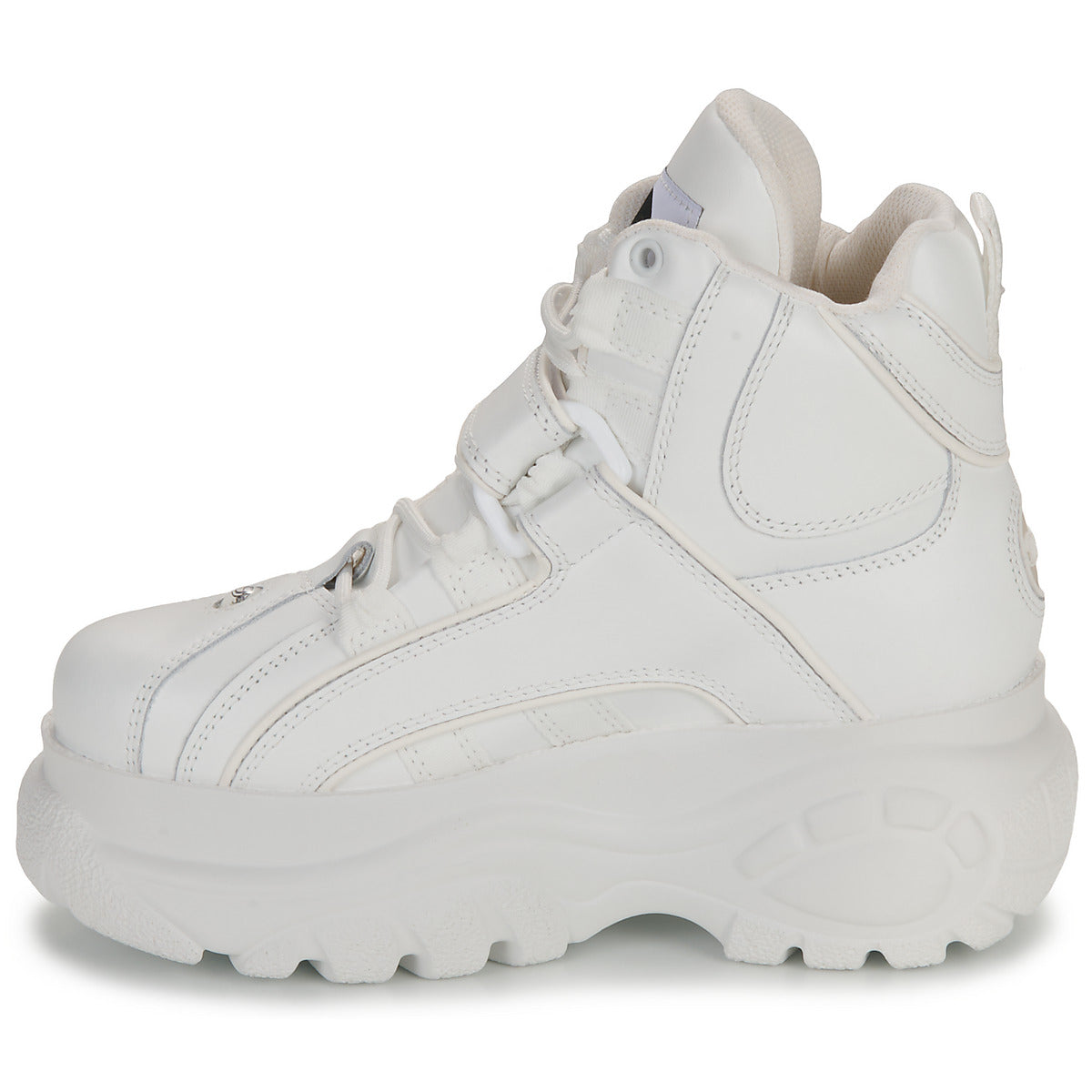 Sneakers alte Donna Buffalo  1348-14 2.0  Bianco