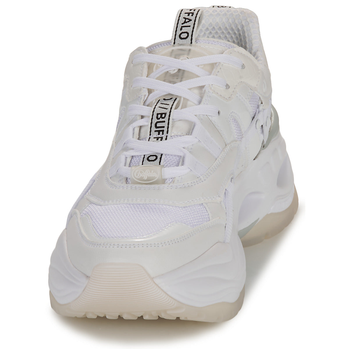 Sneakers basse Donna Buffalo  TRIPLET HOLLOW  Bianco