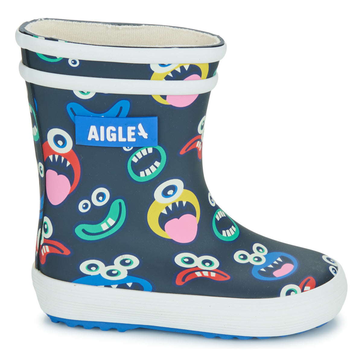 Stivali bambini ragazza Aigle  BABY FLAC PLAY2  Marine