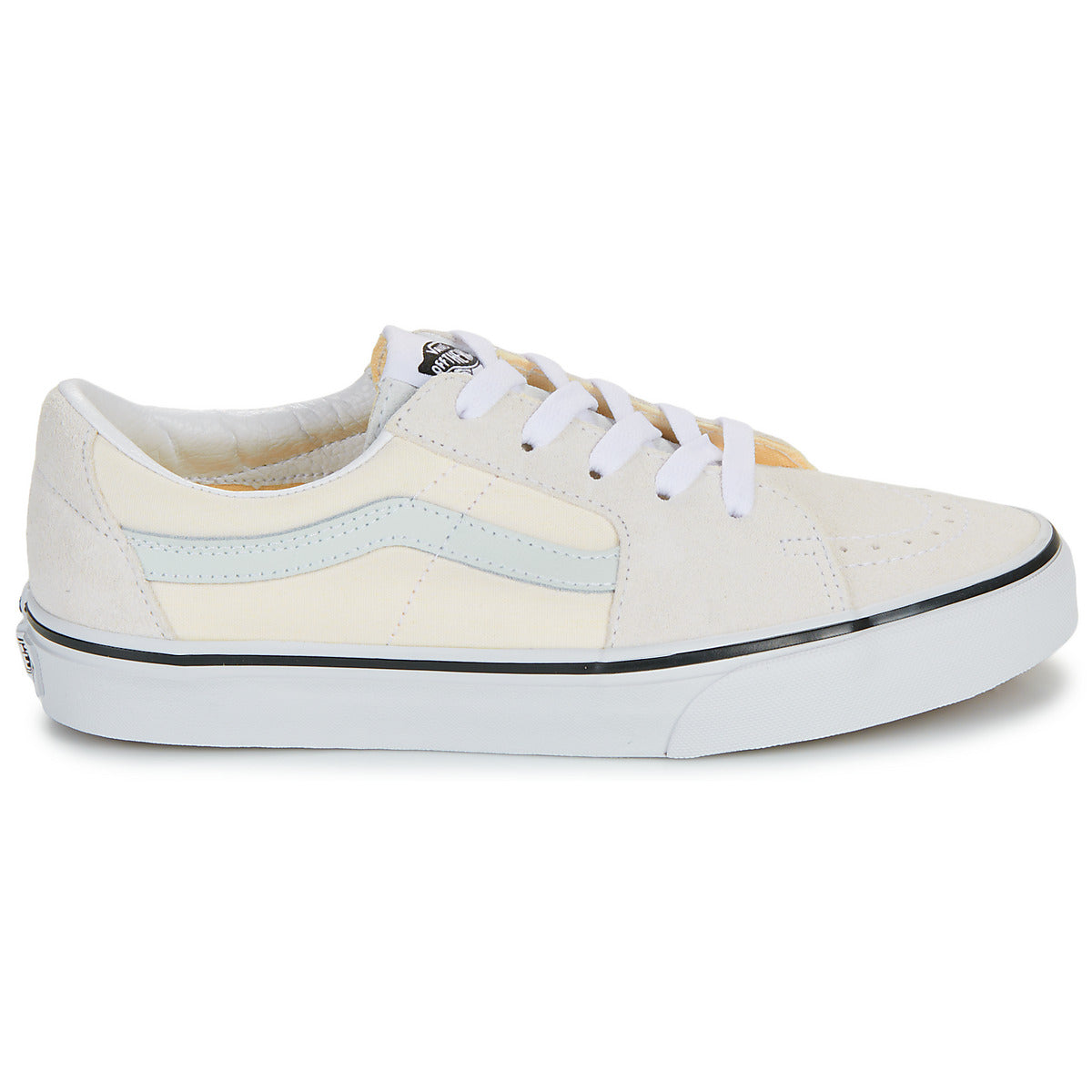 Sneakers alte Donna Vans  SK8-Low VACATION CASUALS MURMUR  Bianco