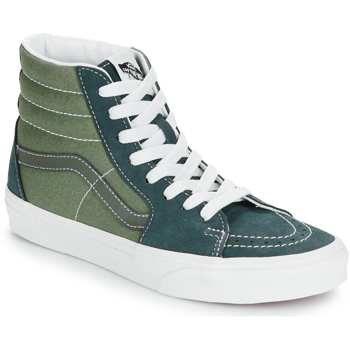 Sneakers alte Uomo Vans  SK8-Hi TRI-TONE GREEN  Verde