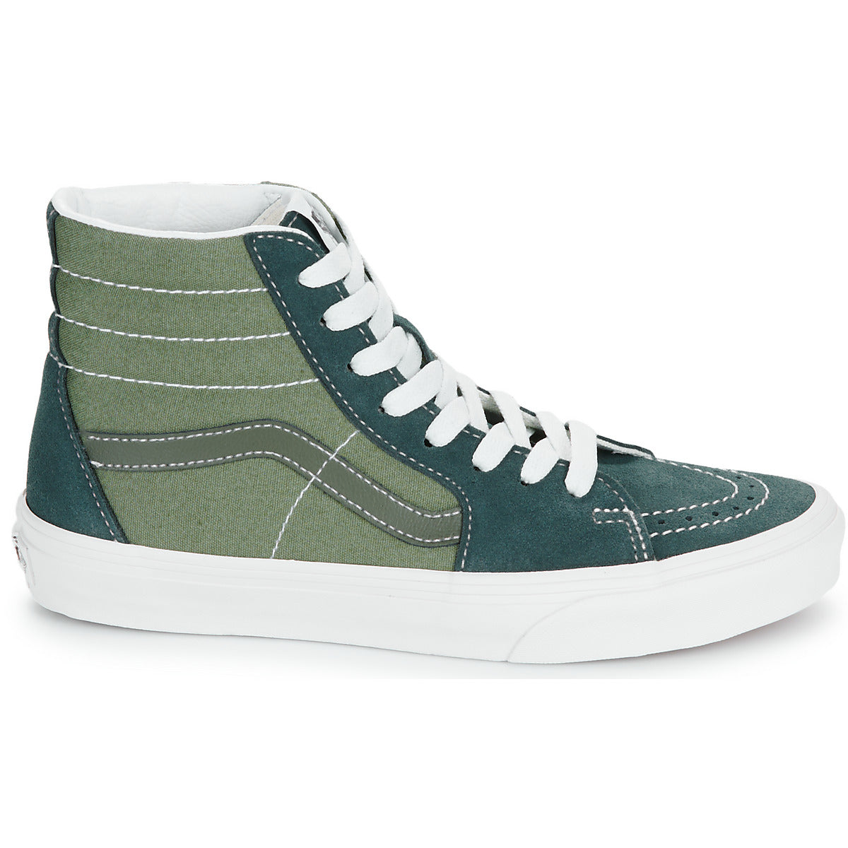 Sneakers alte Uomo Vans  SK8-Hi TRI-TONE GREEN  Verde