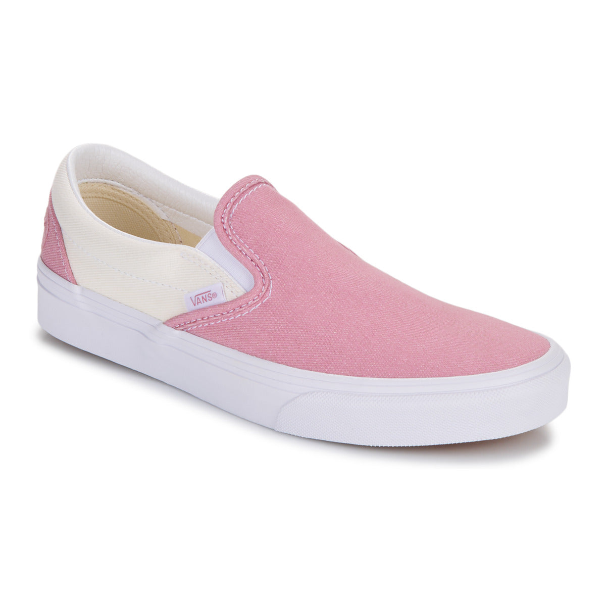 Scarpe Donna Vans  Classic Slip-On JOYFUL DENIM LIGHT PINK  Rosa