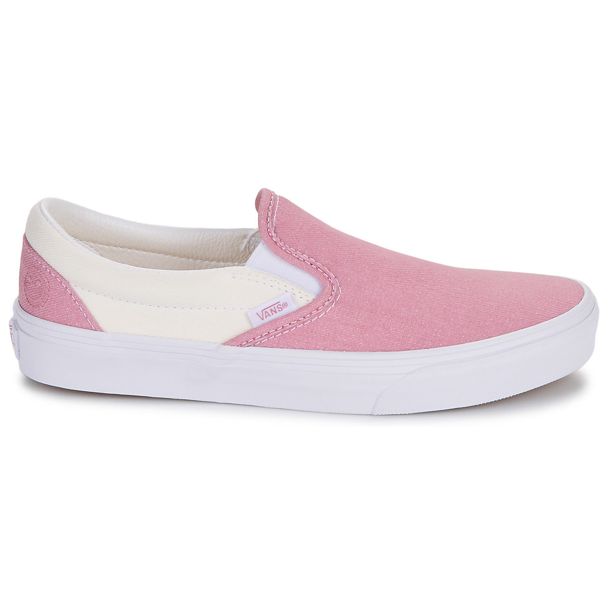 Scarpe Donna Vans  Classic Slip-On JOYFUL DENIM LIGHT PINK  Rosa