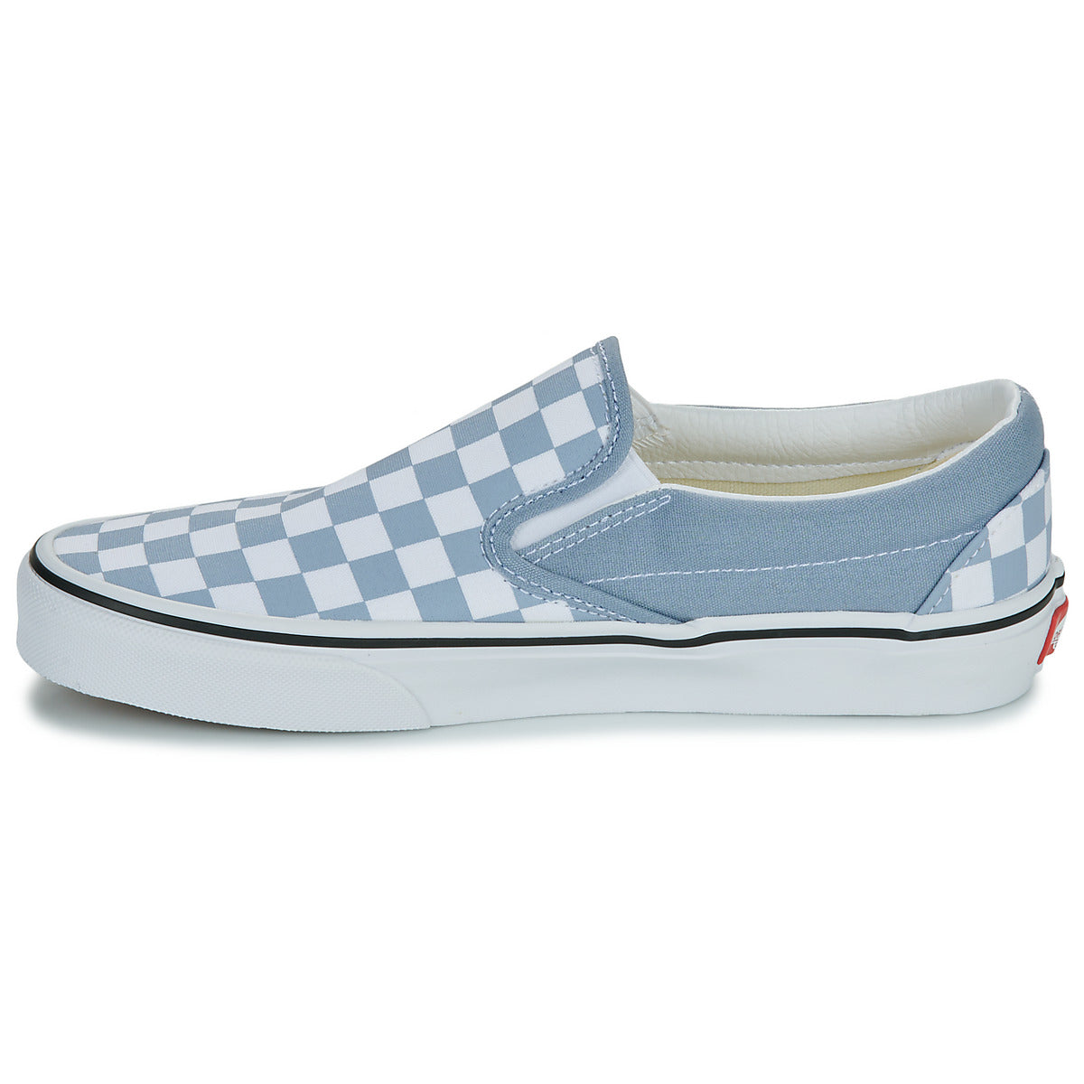 Scarpe Uomo Vans  Classic Slip-On COLOR THEORY CHECKERBOARD DUSTY BLUE  Blu