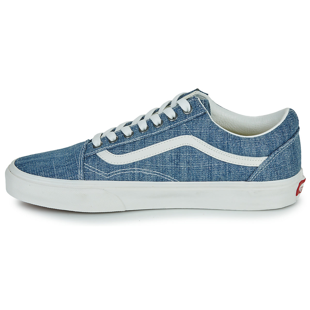 Sneakers basse Donna Vans  Old Skool THREADED DENIM BLUE/WHITE  Blu