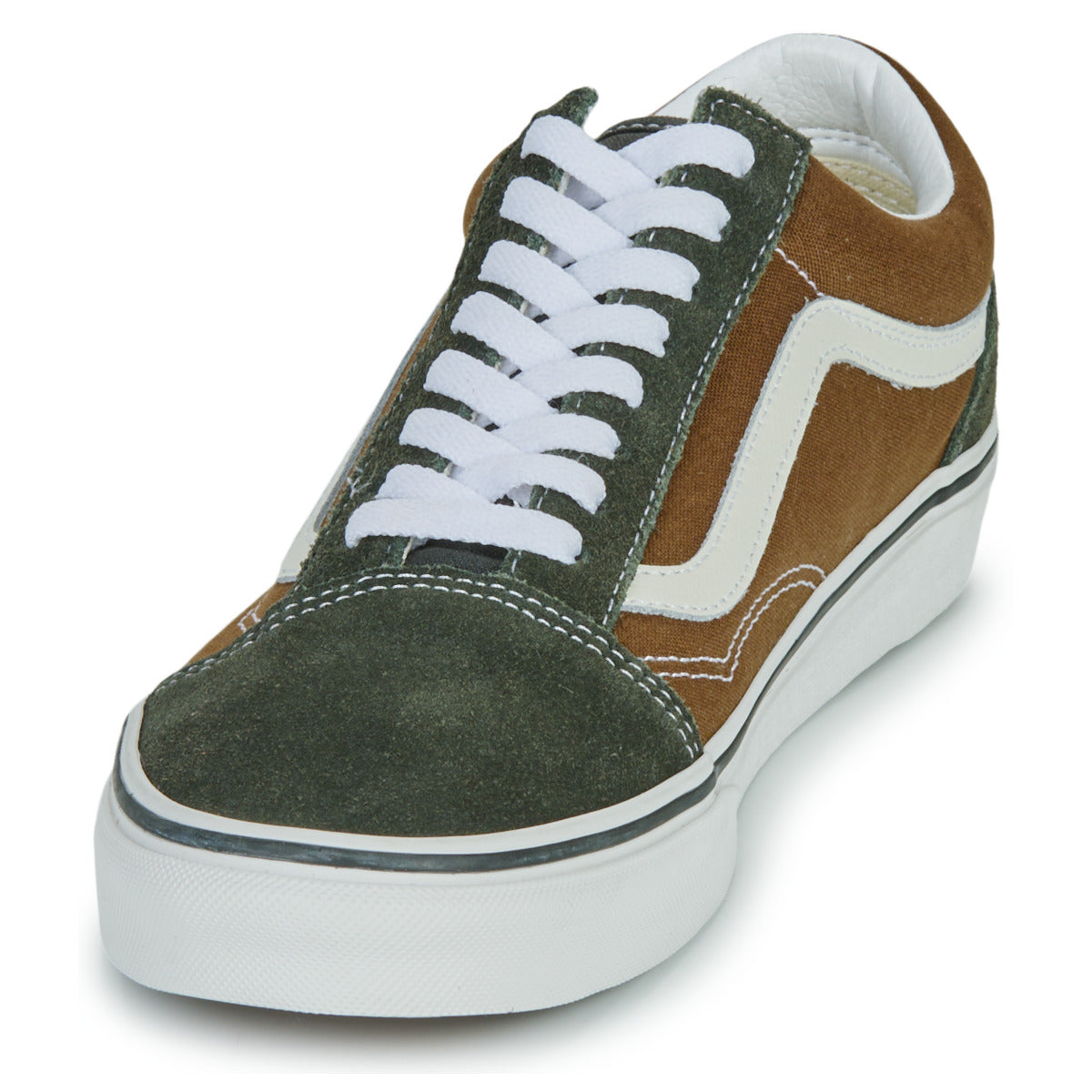 Sneakers Uomo Vans  Old Skool CANVAS/SUEDE POP BROWN/MULTI  Marrone