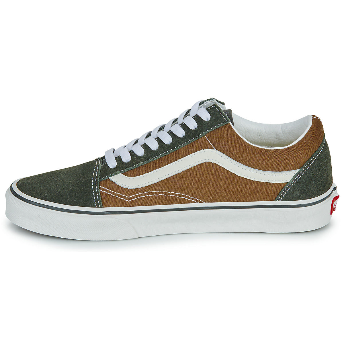 Sneakers Uomo Vans  Old Skool CANVAS/SUEDE POP BROWN/MULTI  Marrone