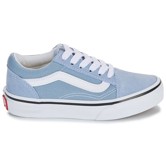 Scarpe bambini ragazza Vans  UY Old Skool COLOR THEORY DUSTY BLUE  Blu