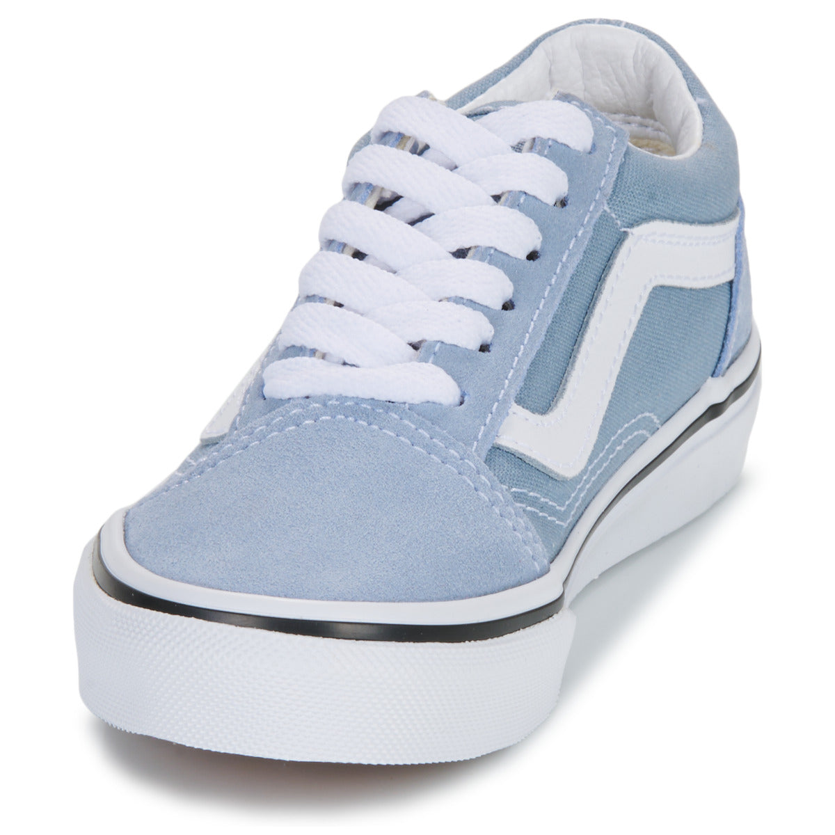 Scarpe bambini ragazza Vans  UY Old Skool COLOR THEORY DUSTY BLUE  Blu