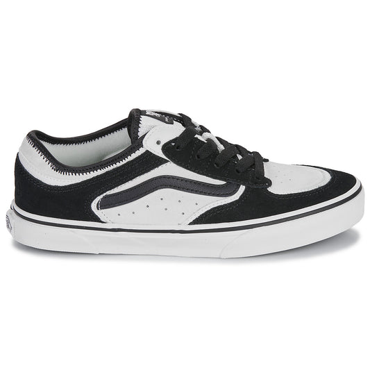 Scarpe bambini ragazza Vans  JN Rowley Classic BLANC DE BLANC/BLACK  Nero