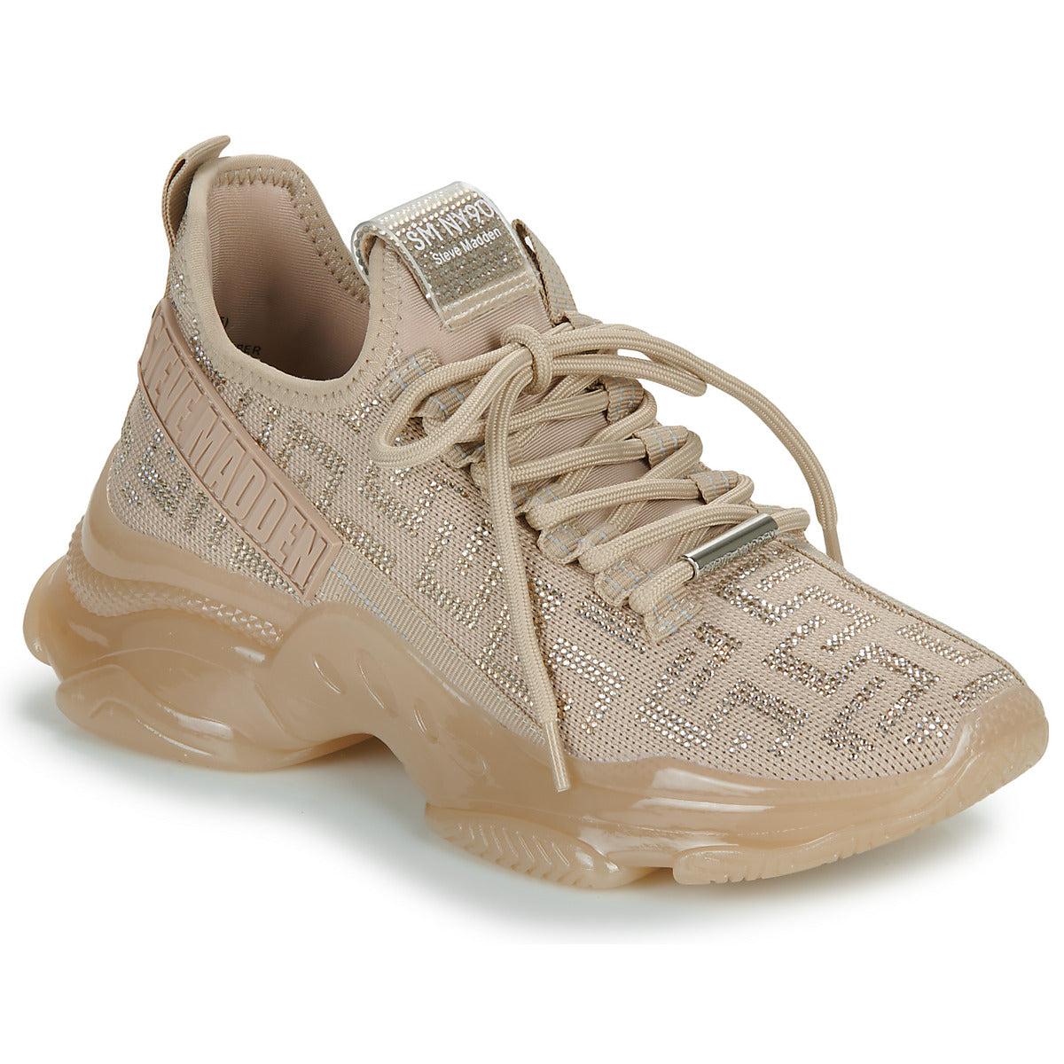 Sneakers basse Donna Steve Madden  MAX-OUT  Beige