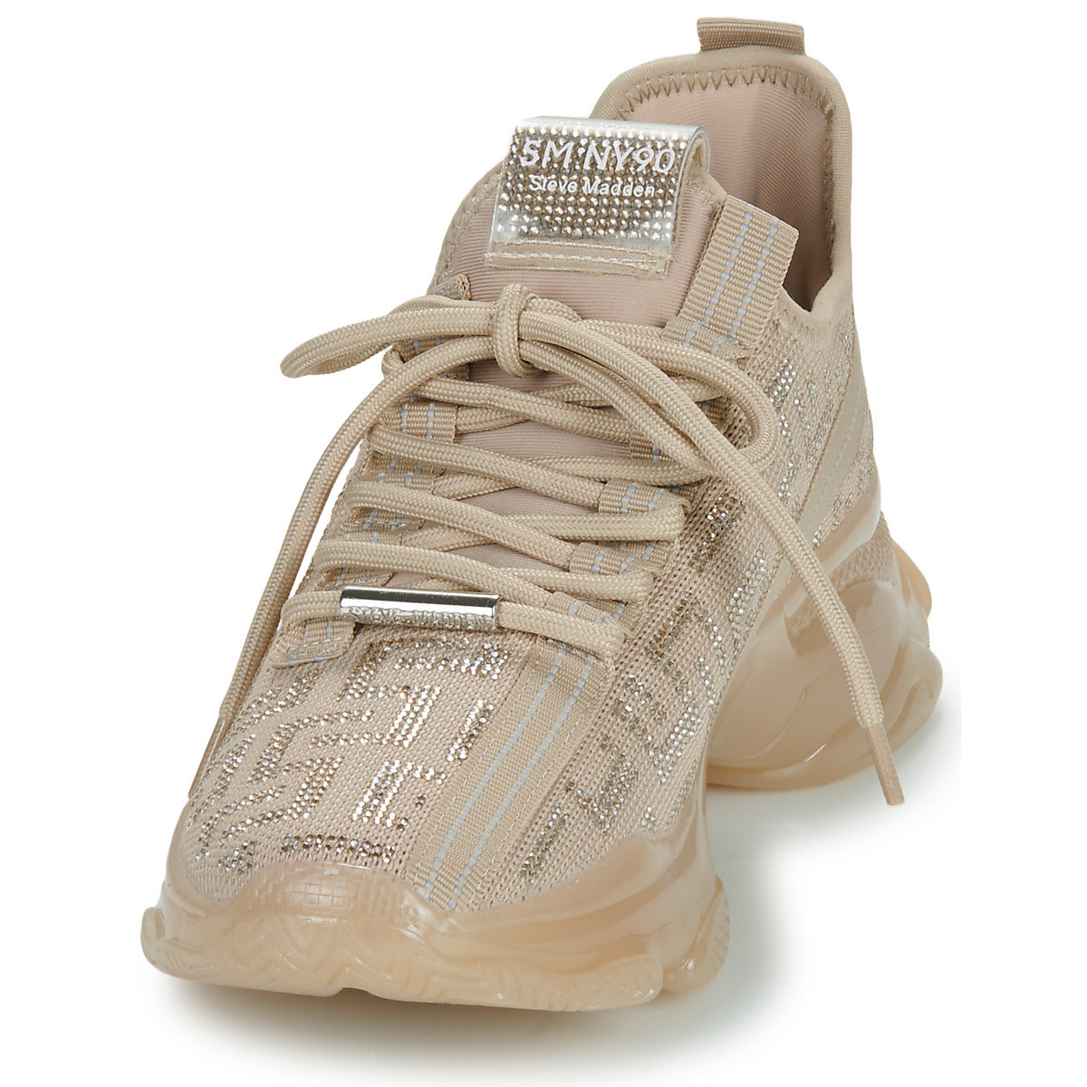 Sneakers basse Donna Steve Madden  MAX-OUT  Beige