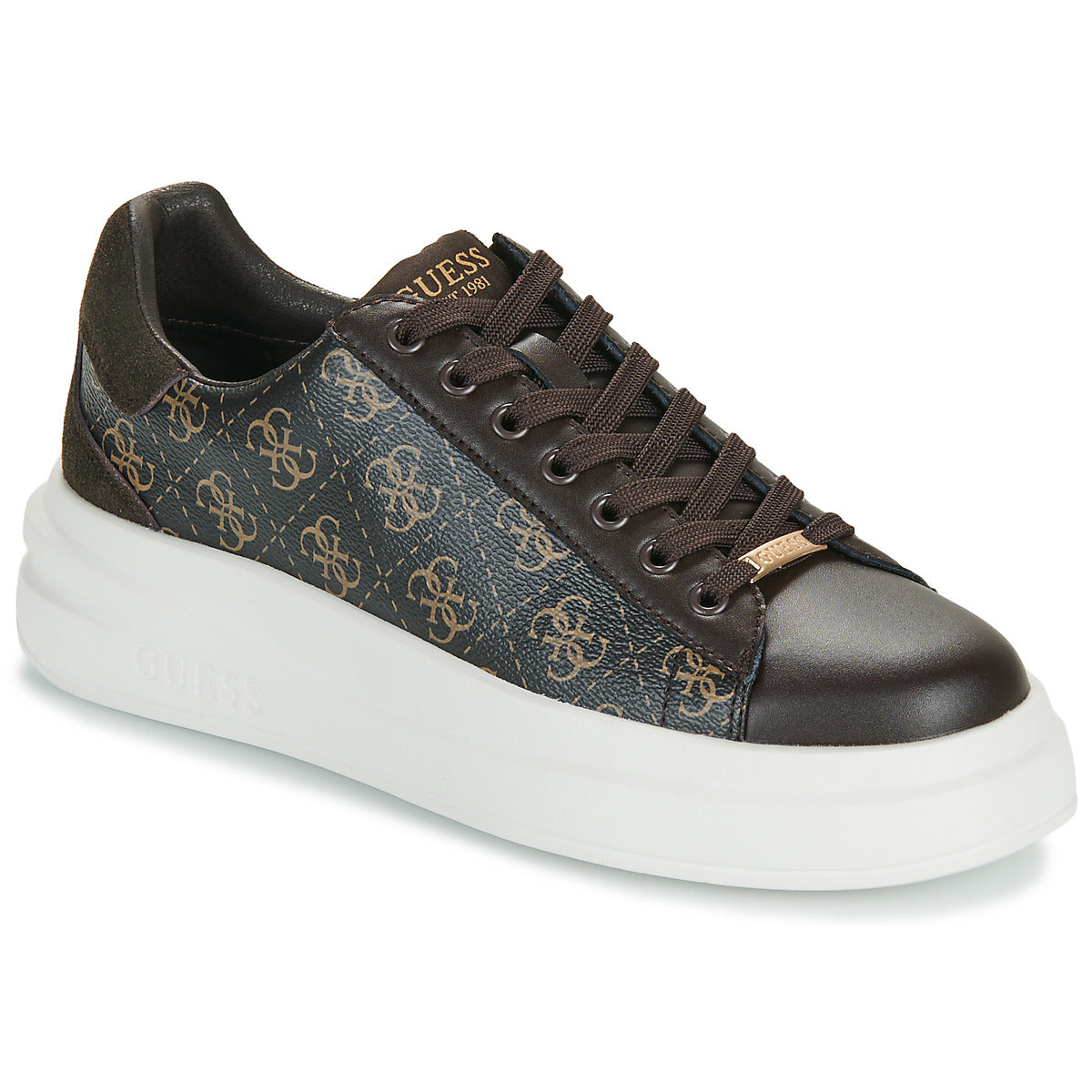 Sneakers basse Donna Guess  ELBINA  Marrone