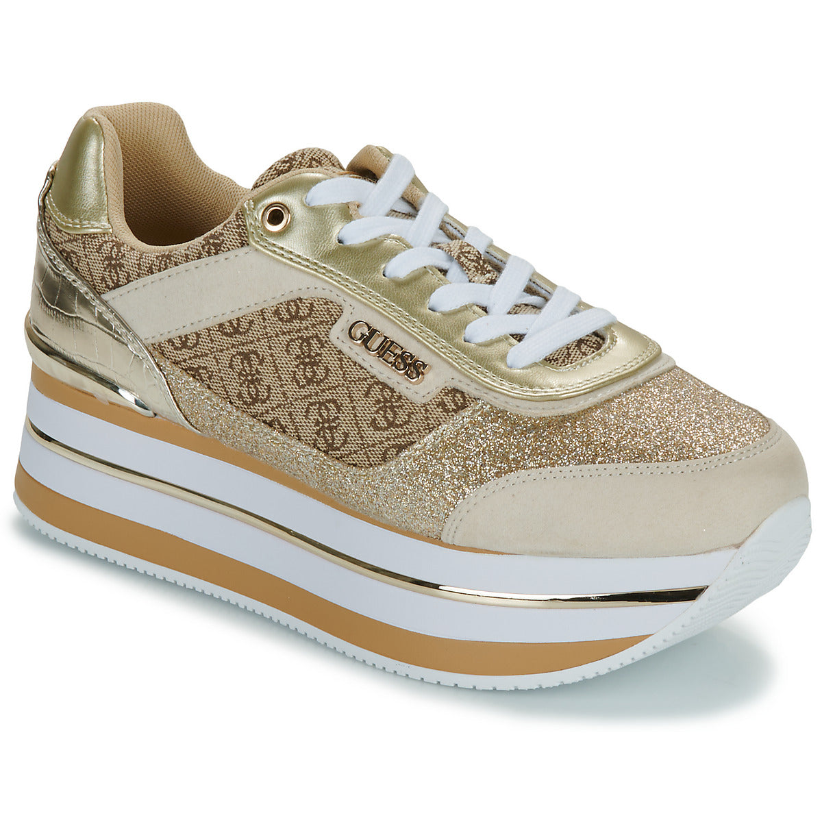 Sneakers basse Donna Guess  HANSIN 2  Oro