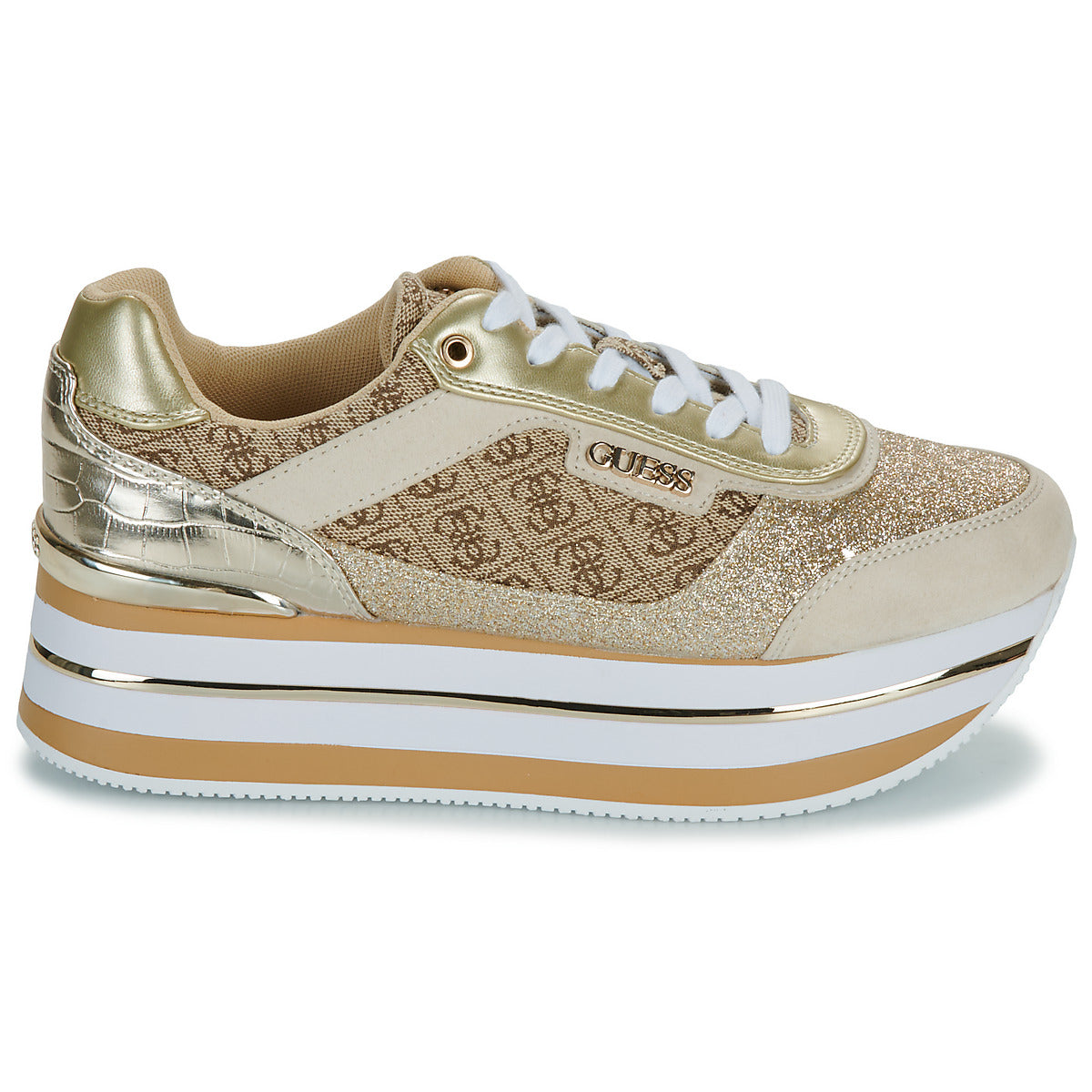 Sneakers basse Donna Guess  HANSIN 2  Oro