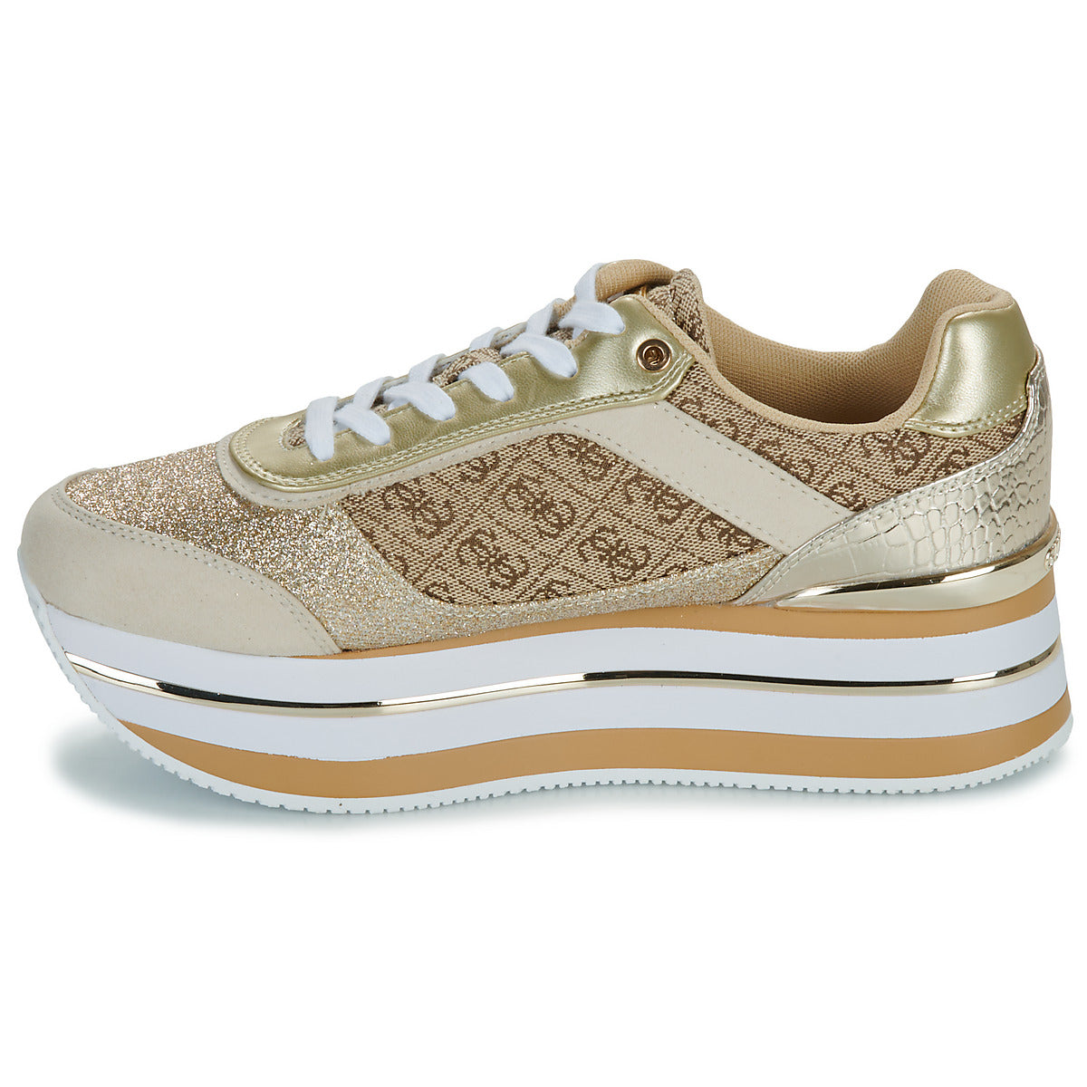 Sneakers basse Donna Guess  HANSIN 2  Oro