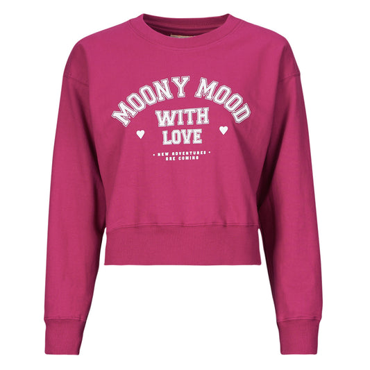 Felpa Donna Moony Mood  MARIE  Rosa