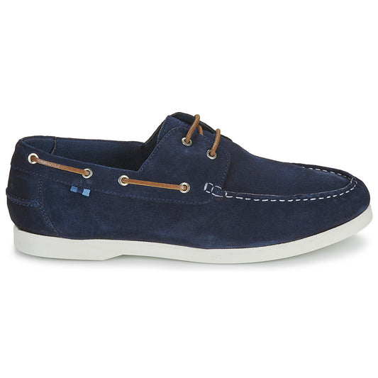 Scarpe Uomo Jack & Jones  JFWGOLDERS SUEDE BOAT SHOE  Marine