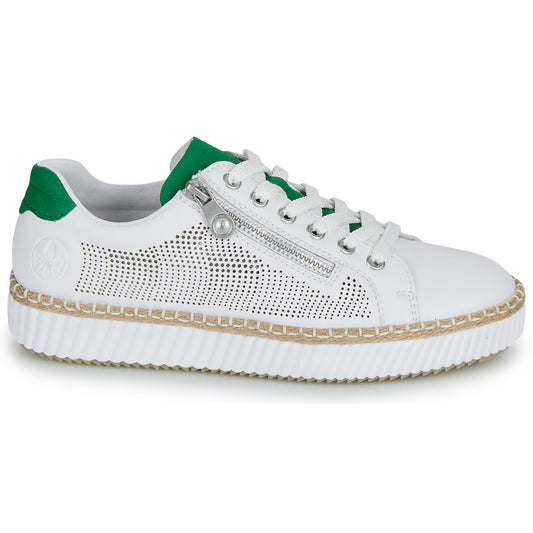 Sneakers basse Donna Rieker  M2945-80  Bianco