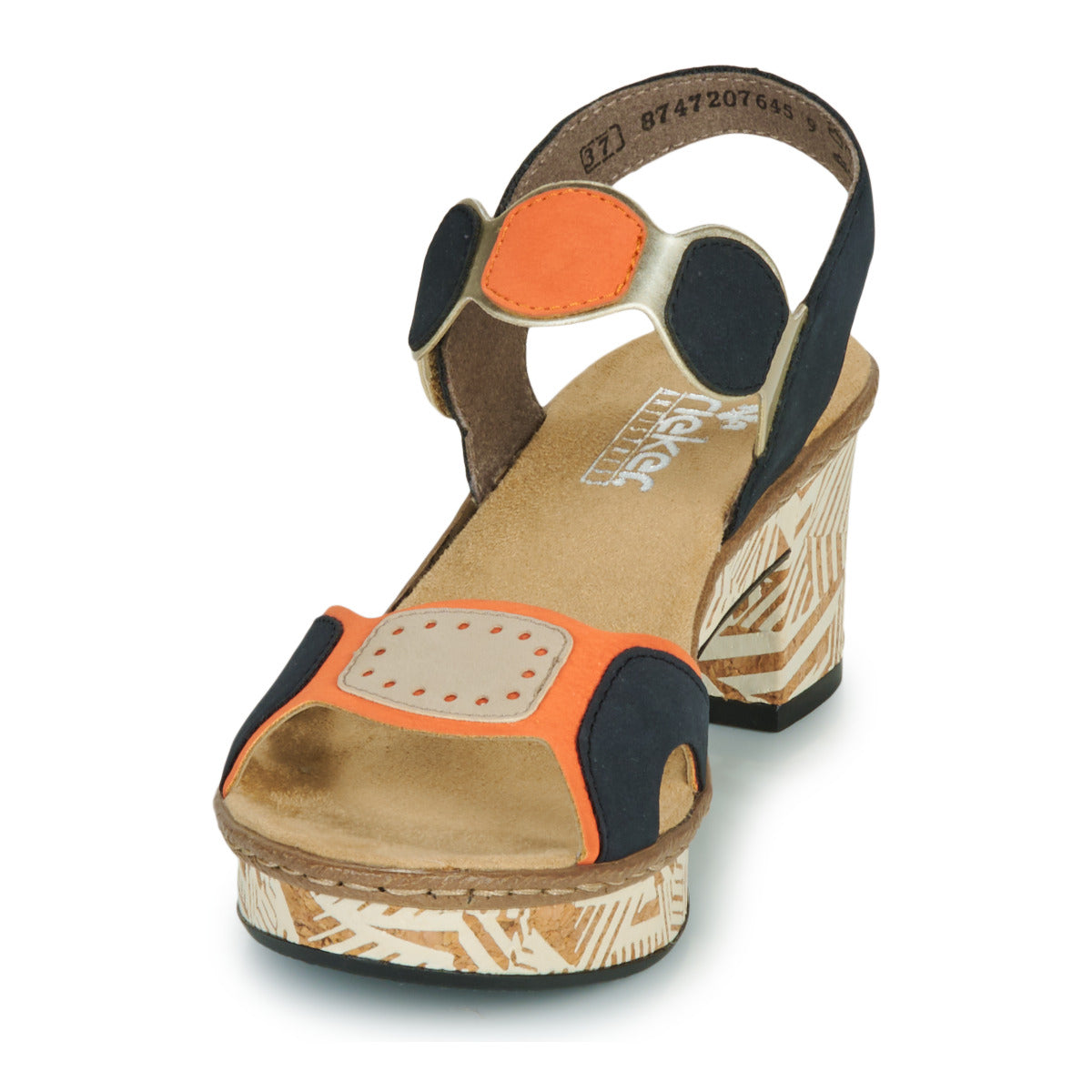 Sandali Donna Rieker  63876-90  Marine