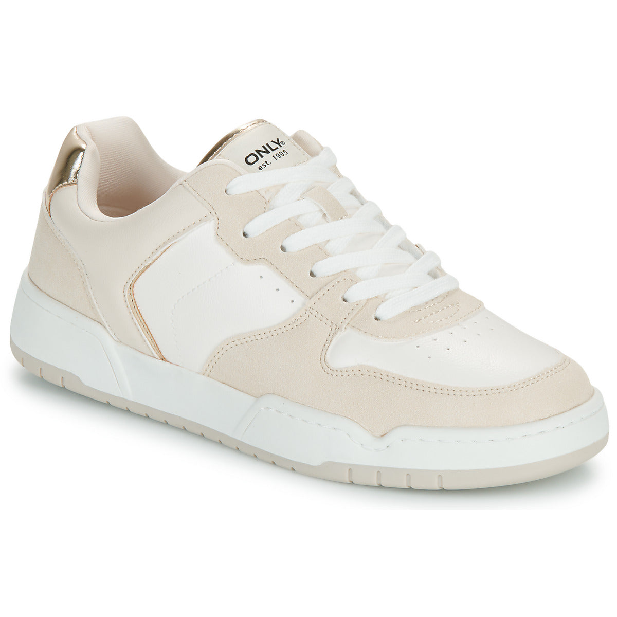 Sneakers basse Donna Only  SWIFT-1 PU  Beige