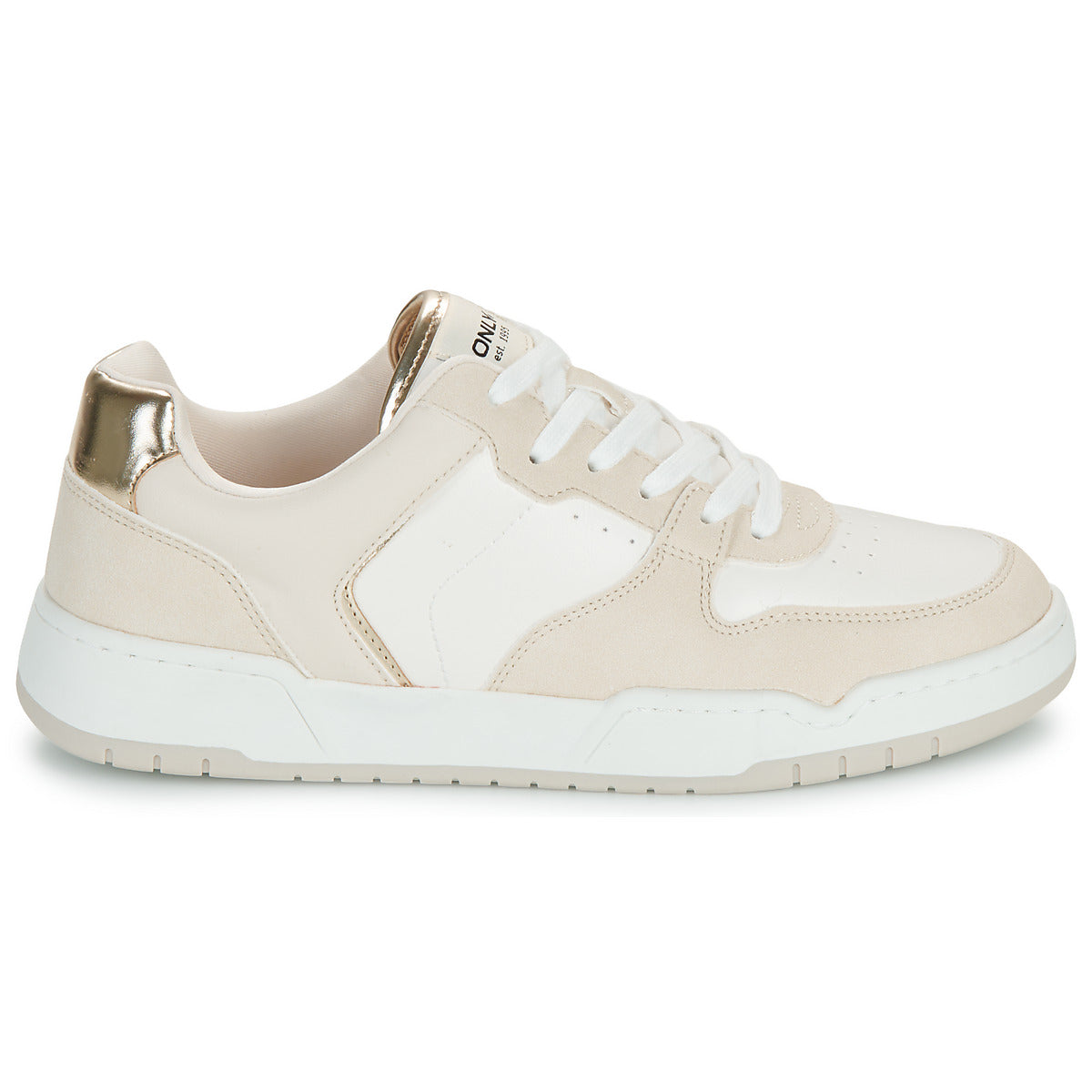 Sneakers basse Donna Only  SWIFT-1 PU  Beige