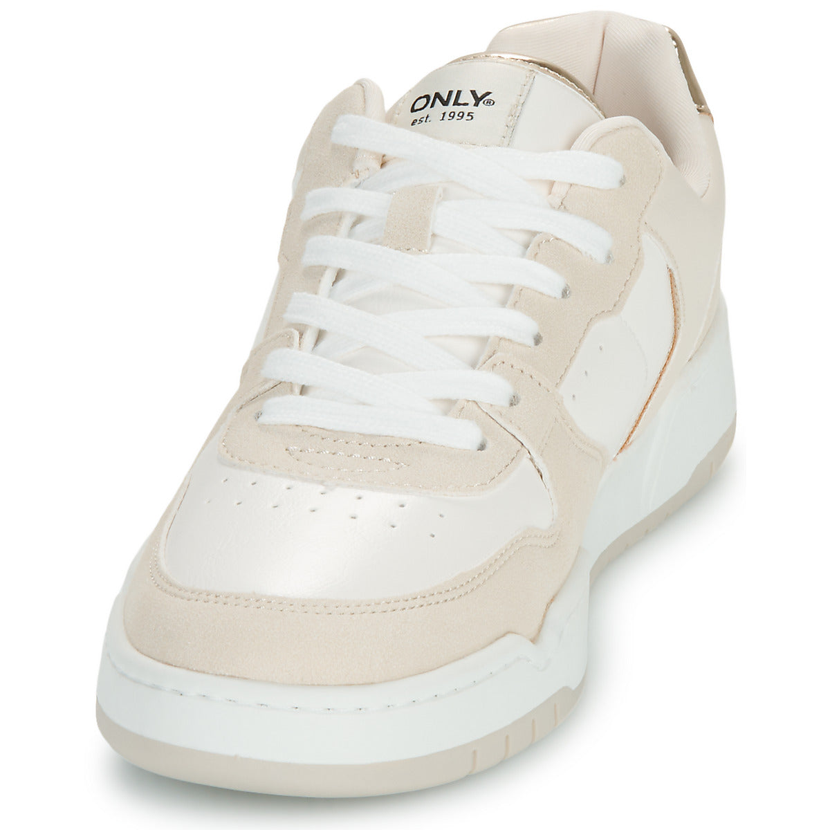 Sneakers basse Donna Only  SWIFT-1 PU  Beige