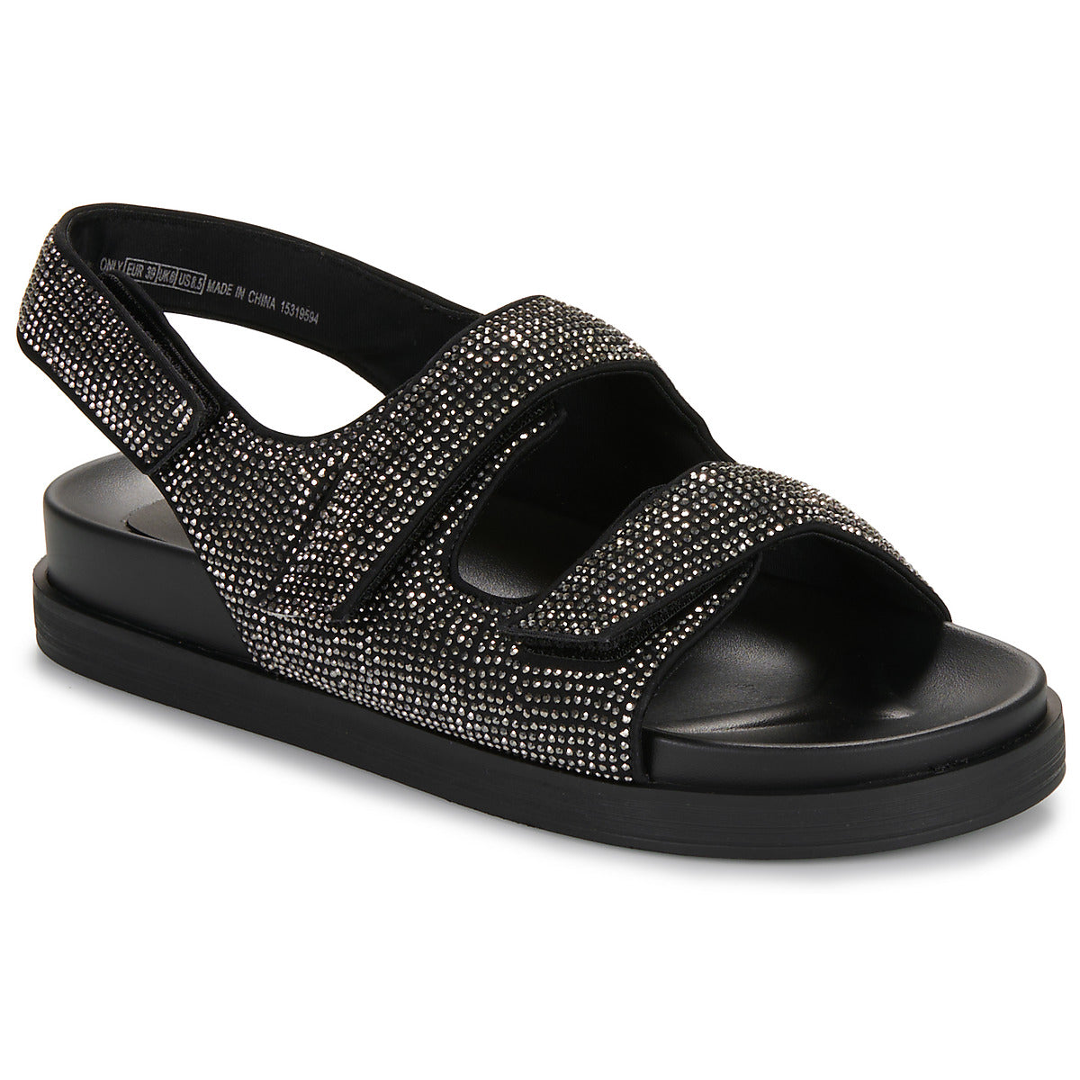 Sandali Donna Only  ONLMINNIE-13 BLING SANDAL  Nero