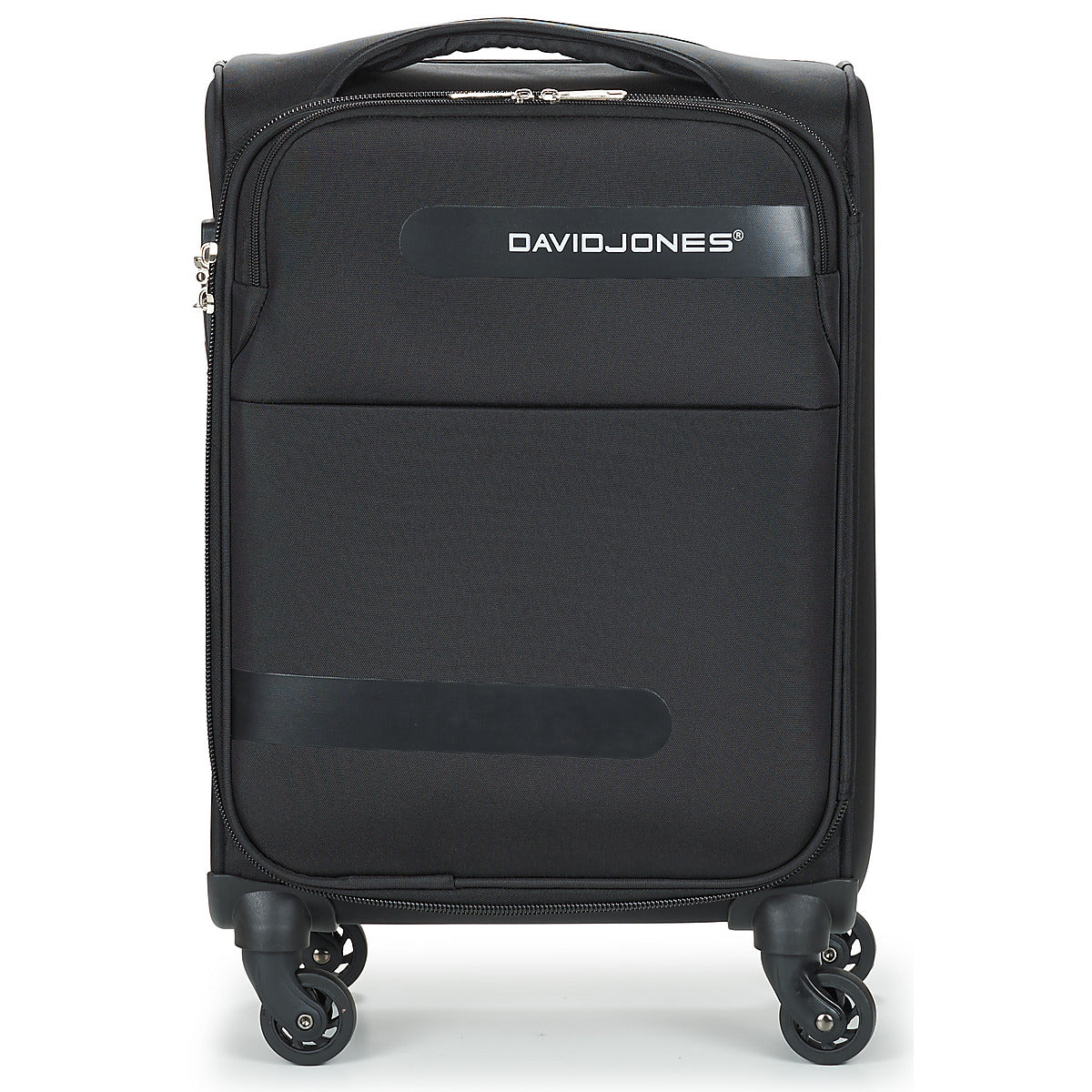 Valigia morbida Uomo David Jones  BA-5049-3 CABIN 38L  Nero