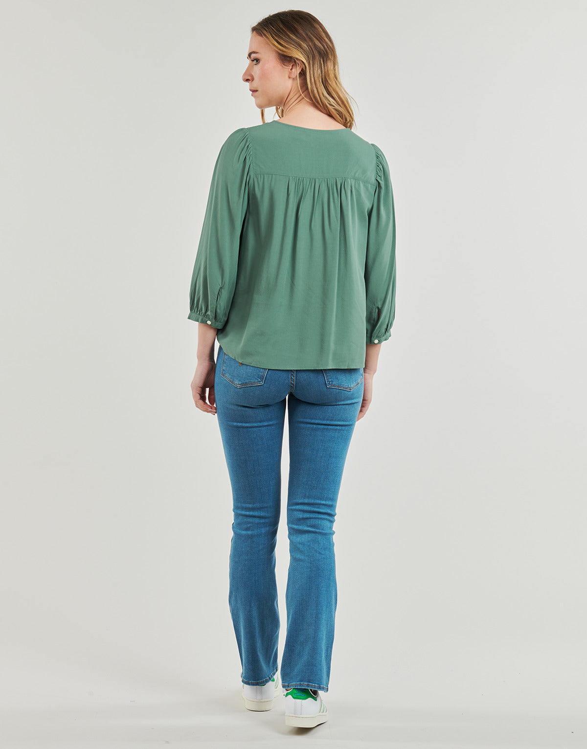 Camicia Donna Levis  HALSEY 3/4 SLV BLOUSE  Verde