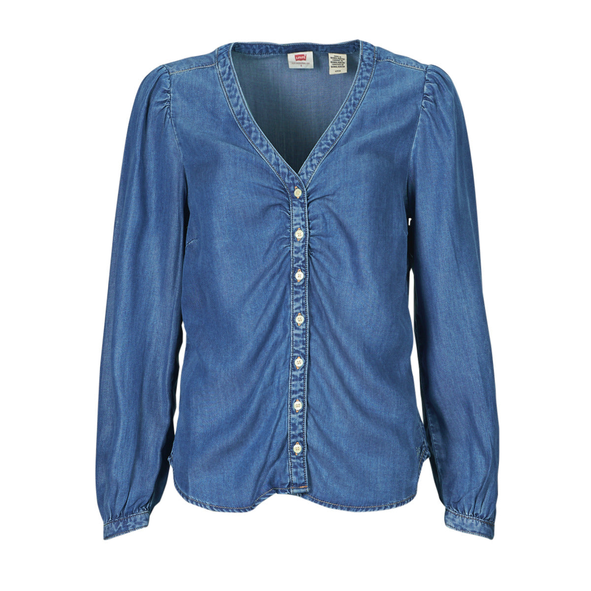 Camicia Donna Levis  ZENDA LS BLOUSE  Blu