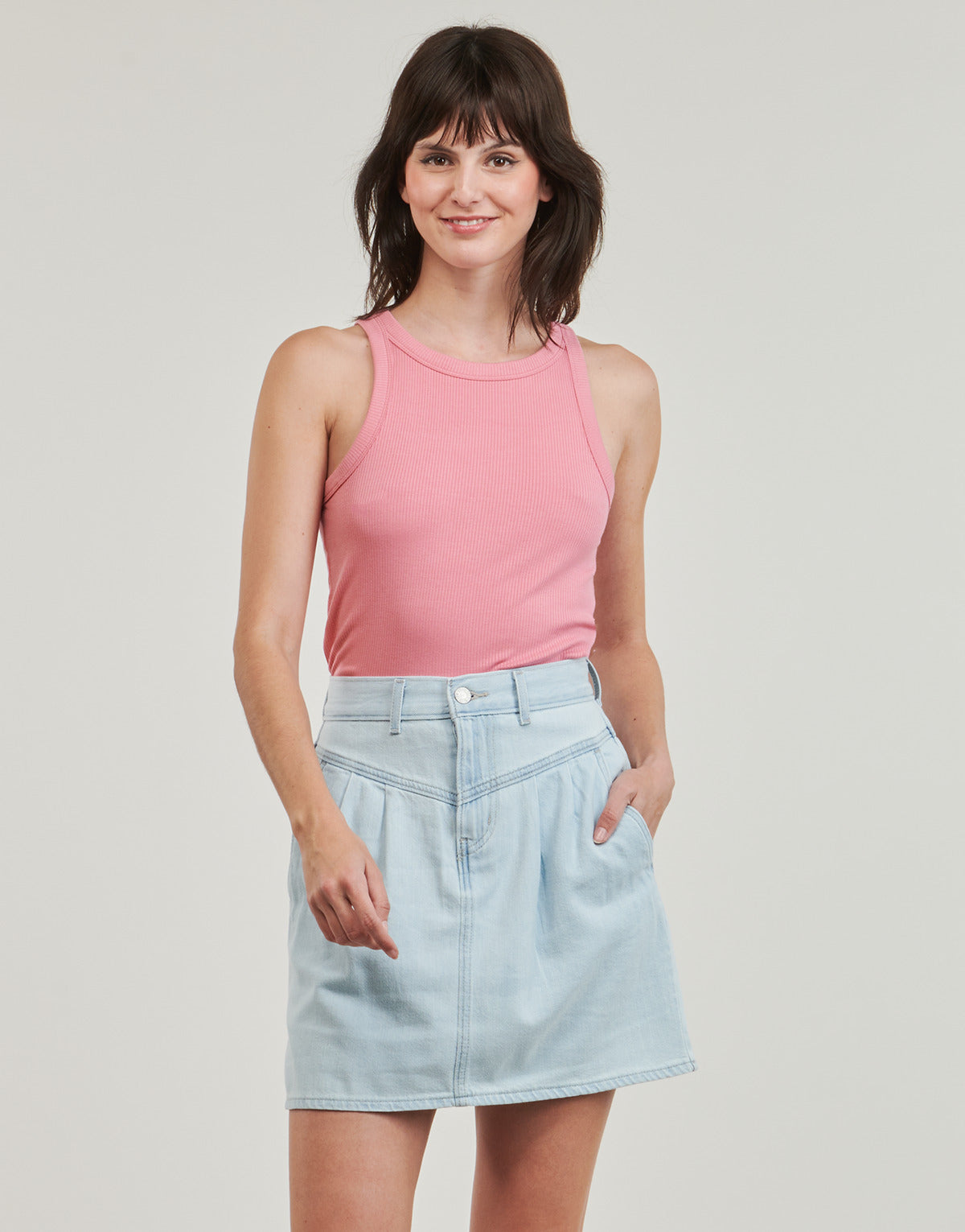 Top Donna Levis  DREAMY TANK  Rosa