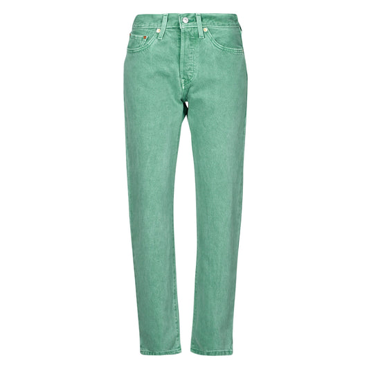 Jeans boyfriend Donna Levis  501® CROP  Verde