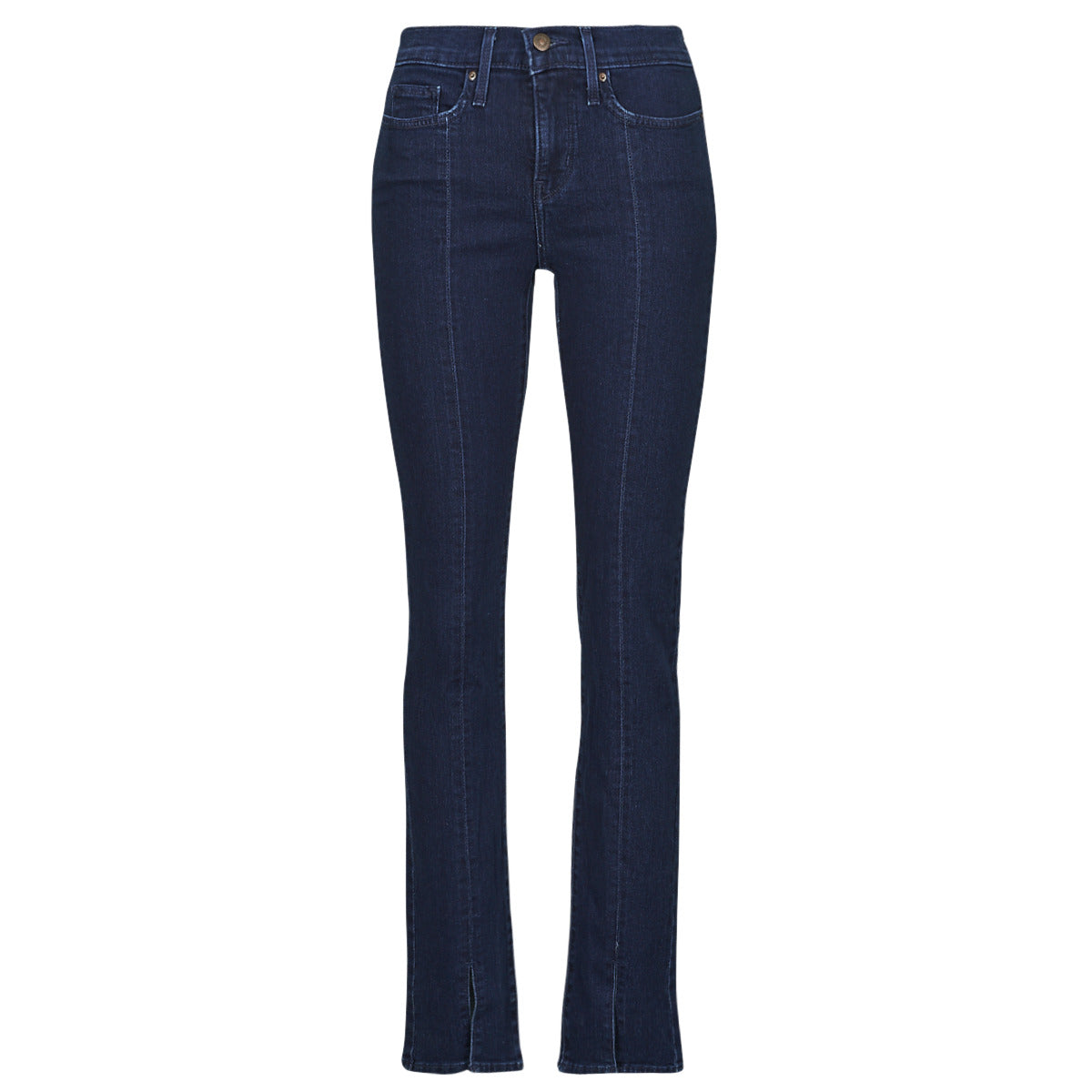 Jeans Donna Levis  314 SHAPING SEAMED STRAIGHT  Blu