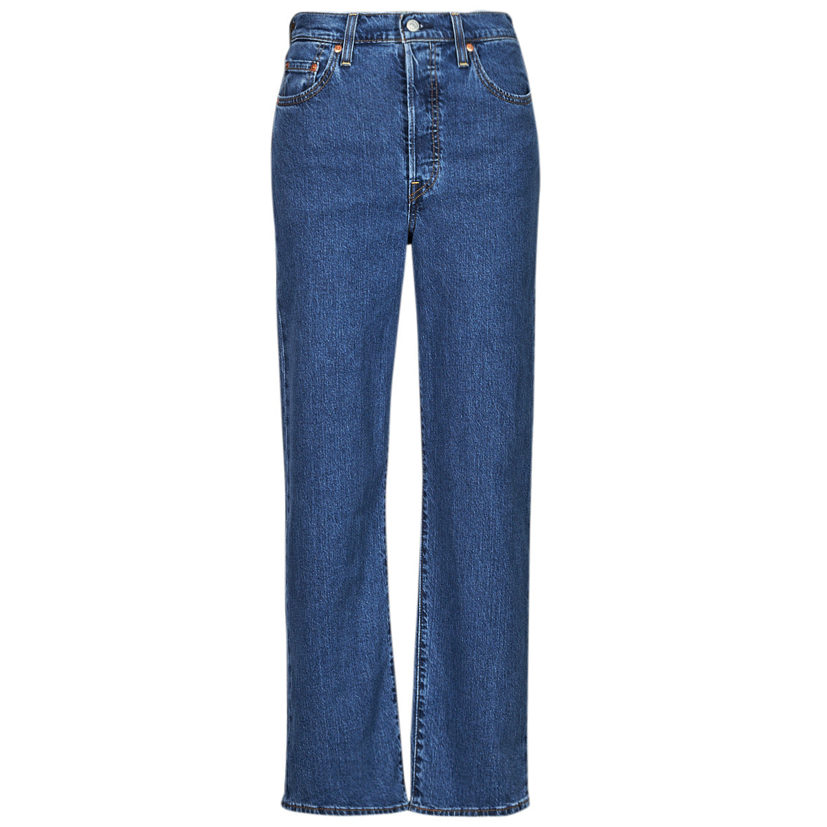 Jeans Donna Levis  RIBCAGE STRAIGHT ANKLE Lightweight  Blu